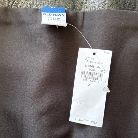 Old Navy Faux Leather Black Mini Skirt New with tags - Picture 7 of 8